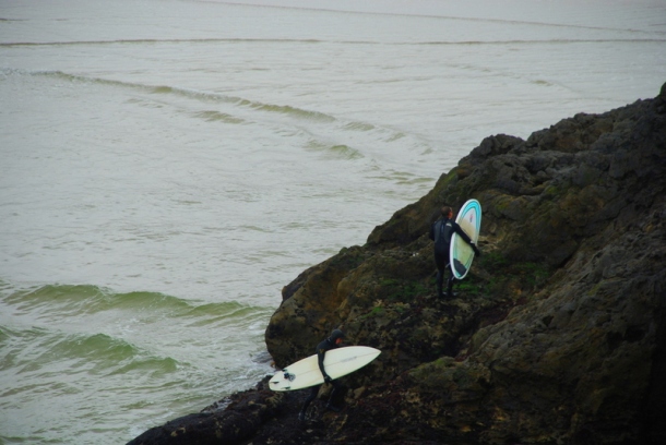 iki sörfçü
